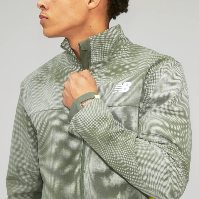New Balance Men's Reflective Impact Run Winter Jacket - Norway Spruce 6 New Balance Men's Reflective Impact Run Winter Jacket - Norway Spruce