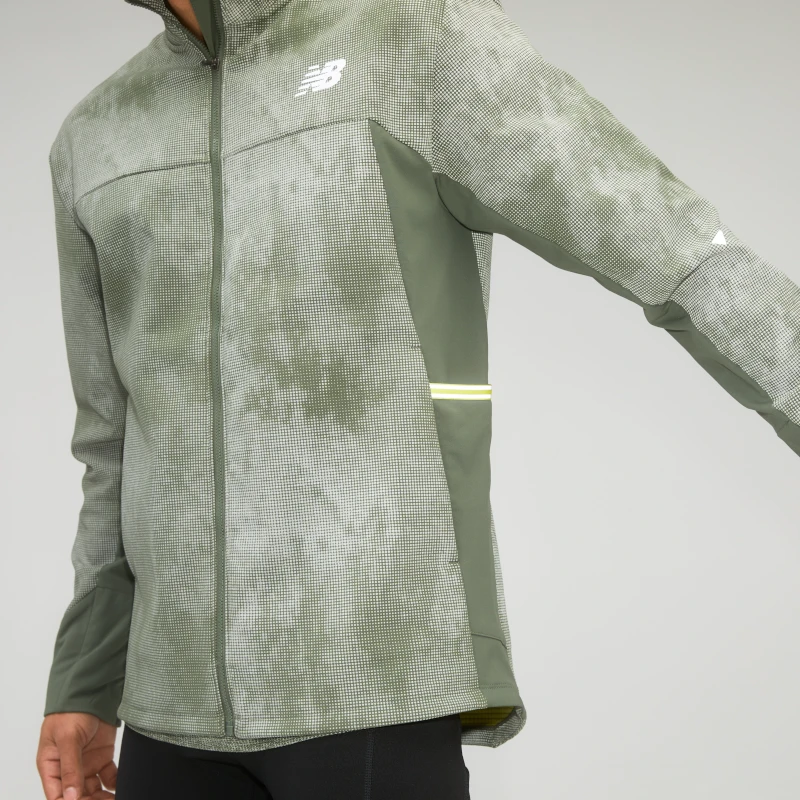 New Balance Men's Reflective Impact Run Winter Jacket - Norway Spruce 8 New Balance Men's Reflective Impact Run Winter Jacket - Norway Spruce