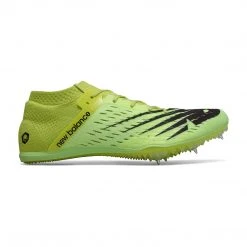 New Balance Unisex MD800v6 Track Spikes - Sulphur Yellow With Black-Regular (D)