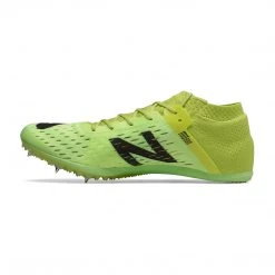 New Balance Unisex MD800v6 Track Spikes - Sulphur Yellow With Black-Regular (D)