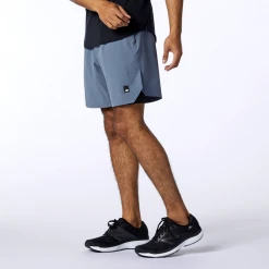 New Balance Men's Fortitech 7in. 2 In 1 Short - Ocean Grey Apparel