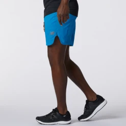 New Balance Bottoms Men's Q Speed Fuel 7in. Short - Wave Blue