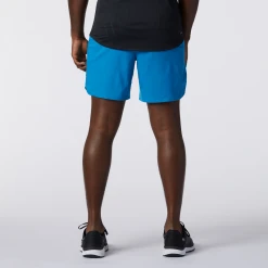 New Balance Bottoms Men's Q Speed Fuel 7in. Short - Wave Blue 6 New Balance Bottoms Men's Q Speed Fuel 7in. Short - Wave Blue