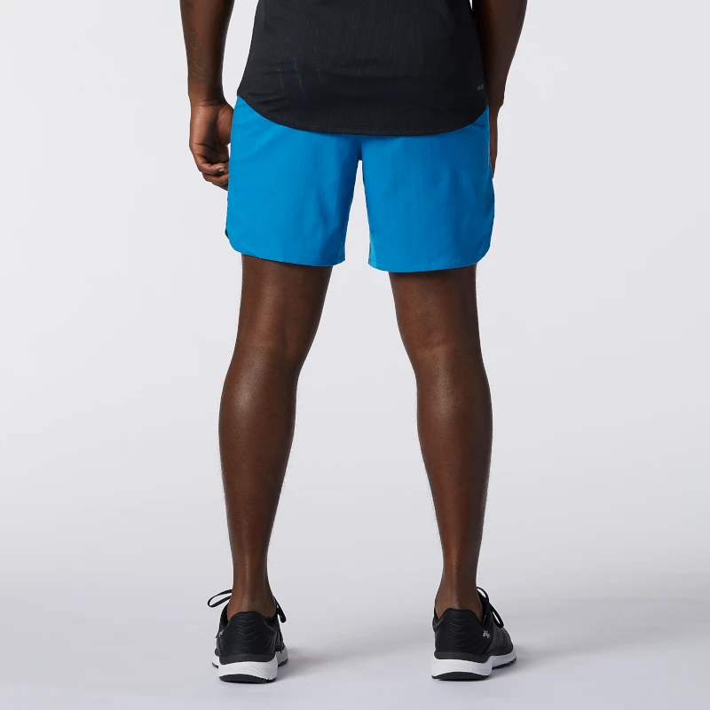 New Balance Bottoms Men's Q Speed Fuel 7in. Short - Wave Blue 3 New Balance Bottoms Men's Q Speed Fuel 7in. Short - Wave Blue