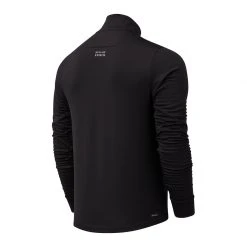 New Balance Apparel Men's NB Heat Grid Half Zip Top - Black