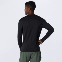 New Balance Men's Q Speed 1NTRO Long Sleeve Top - Black Apparel 6 New Balance Men's Q Speed 1NTRO Long Sleeve Top - Black Apparel