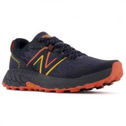 New Balance Men's Fresh Foam X Hierro V7 Trail Running Shoe - Thunder/Vibrant Orange