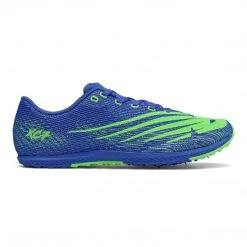 New Balance Men's XC Seven V3 Racing Shoe - Cobalt Blue With Lime Green - Regular (D)