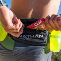 Nathan Trail Mix Plus Hydration Belt - True Navy/Tigerlily Hydration, Belts, And Waterbottles 5 Nathan Trail Mix Plus Hydration Belt - True Navy/Tigerlily Hydration, Belts, And Waterbottles
