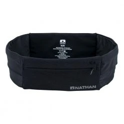 Nathan The Zipster Lite Training Waist Belt - Black Run