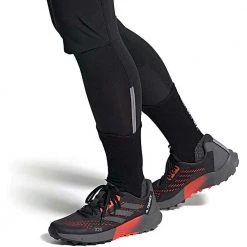 Adidas Men's Terrex Agravic Flow 2 Trail Shoe- Core Black/Grey Four/Ftwr White - Regular (D) Shoes