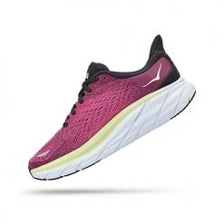 HOKA Shoes Women's Clifton 8 Running Shoe- Blue Graphite/Ibis Rose - Wide (D) 8 HOKA Shoes Women's Clifton 8 Running Shoe- Blue Graphite/Ibis Rose - Wide (D)