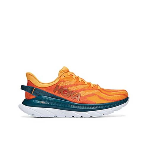 HOKA Shoes Men's Mach Supersonic Running Shoe - Radiant Yellow/Camellia - Regular (D) 2 HOKA Shoes Men's Mach Supersonic Running Shoe - Radiant Yellow/Camellia - Regular (D)