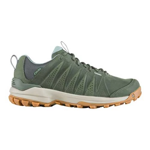 Oboz Shoes Women's Sypes Low Leather B-DRY Hiking Shoe - Thyme - Regular (B) 1 Oboz Shoes Women's Sypes Low Leather B-DRY Hiking Shoe - Thyme - Regular (B)