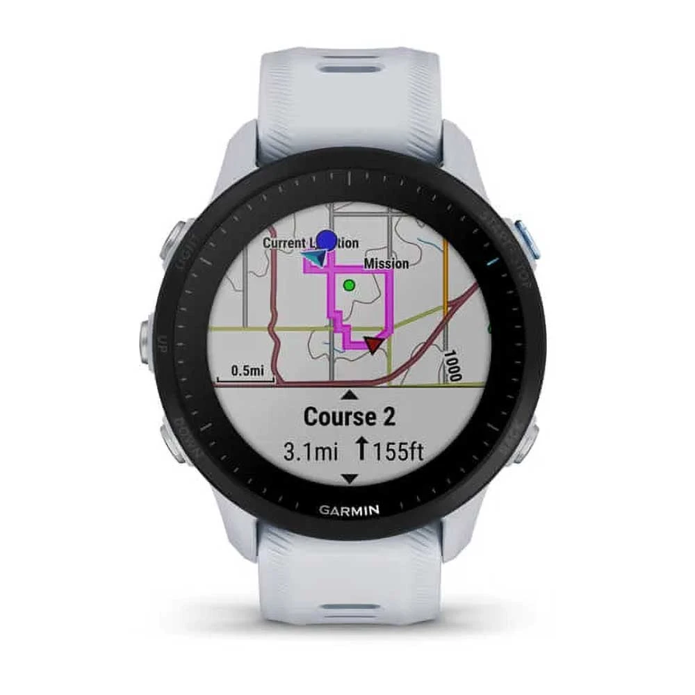 Garmin Forerunner 955 GPS Running Smartwatch - White 3 Garmin Forerunner 955 GPS Running Smartwatch - White