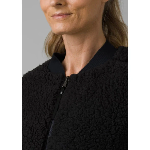 Prana Women's Polar Escape Bomber Jacket - Black Jackets & Vests 8 Prana Women's Polar Escape Bomber Jacket - Black Jackets & Vests