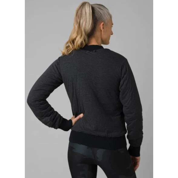 Prana Women's Polar Escape Bomber Jacket - Black Jackets & Vests 5 Prana Women's Polar Escape Bomber Jacket - Black Jackets & Vests