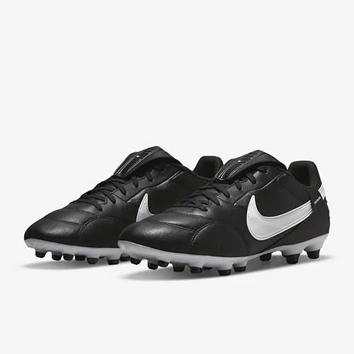 Nike Soccer Men's Premier III FG - Black/White 2 Nike Soccer Men's Premier III FG - Black/White