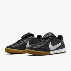 Men's Nike Premier III IC Soccer Shoe - Black/White- Regular (D)