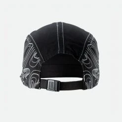 Nathan Hats Unisex HyperNight Reflective Quick Stash Run Hat - Black Reflective Topo 7 Nathan Hats Unisex HyperNight Reflective Quick Stash Run Hat - Black Reflective Topo