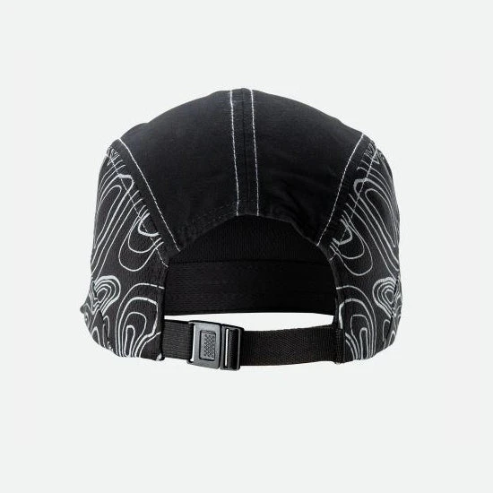 Nathan Hats Unisex HyperNight Reflective Quick Stash Run Hat - Black Reflective Topo 4 Nathan Hats Unisex HyperNight Reflective Quick Stash Run Hat - Black Reflective Topo