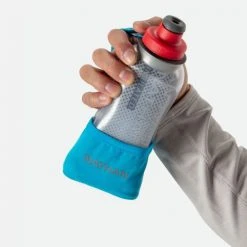 Nathan QuickSqueeze Lite Insulated 12oz Bottle - Blue Me Away/Hibiscus