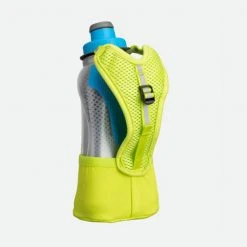 Nathan QuickSqueeze Lite Insulated 12oz Bottle - Finish Lime/Blue Me Away