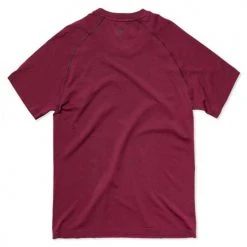 Rhone Apparel Men's Reign Tech Short Sleeve Shirt - Deep Plum 10 Rhone Apparel Men's Reign Tech Short Sleeve Shirt - Deep Plum