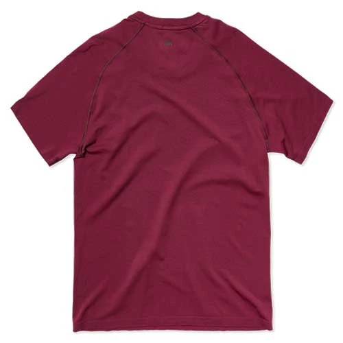 Rhone Apparel Men's Reign Tech Short Sleeve Shirt - Deep Plum 5 Rhone Apparel Men's Reign Tech Short Sleeve Shirt - Deep Plum