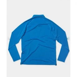 Rhone Apparel Men's Delta Pique Long Sleeve Polo - Imperial Blue