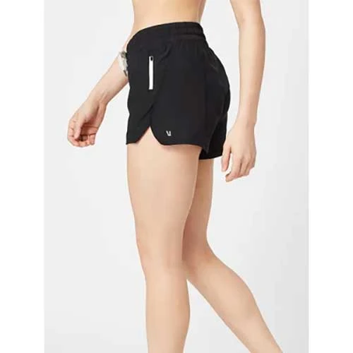 Vuori Bottoms Women's Clementine Short 4in - Black 3 Vuori Bottoms Women's Clementine Short 4in - Black