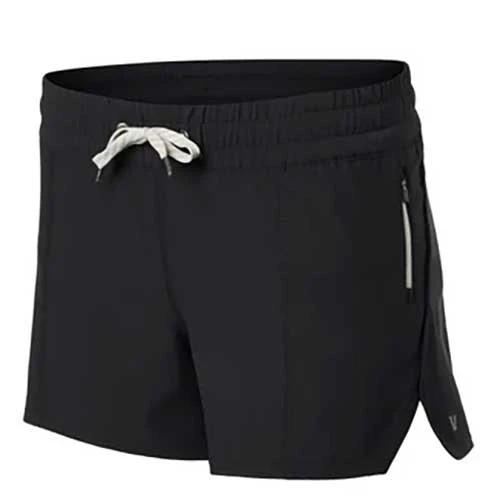Vuori Bottoms Women's Clementine Short 4in - Black 1 Vuori Bottoms Women's Clementine Short 4in - Black