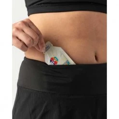 Rabbit Women's Run Always Relax Low Rise 6in Shorts - Black Bottoms 8 Rabbit Women's Run Always Relax Low Rise 6in Shorts - Black Bottoms