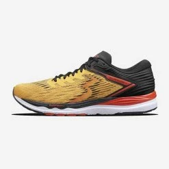 361 Shoes Men's Sensation 4 Running Shoe- Citrus/Black- Regular (D)