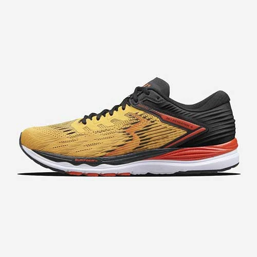 361 Shoes Men's Sensation 4 Running Shoe- Citrus/Black- Regular (D) 2 361 Shoes Men's Sensation 4 Running Shoe- Citrus/Black- Regular (D)