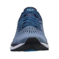 361 Men's Sensation 4 Running Shoes - Storm/Aqua - Regular (D) 9 361 Men's Sensation 4 Running Shoes - Storm/Aqua - Regular (D)