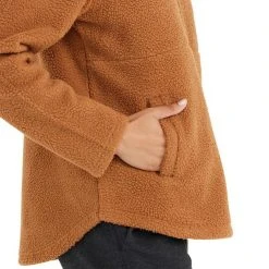 Free Fly Tops Women's Bamboo Sherpa Fleece Half Zip - Camel 7 Free Fly Tops Women's Bamboo Sherpa Fleece Half Zip - Camel