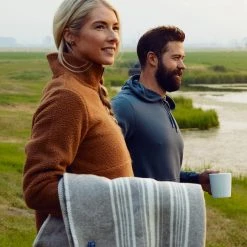 Free Fly Tops Women's Bamboo Sherpa Fleece Half Zip - Camel 9 Free Fly Tops Women's Bamboo Sherpa Fleece Half Zip - Camel