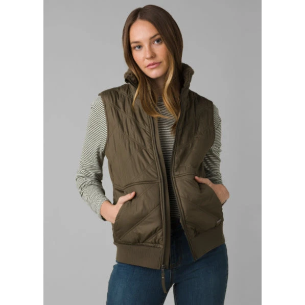 Prana Women's Esla Vest - Slate Green Jackets & Vests 2 Prana Women's Esla Vest - Slate Green Jackets & Vests