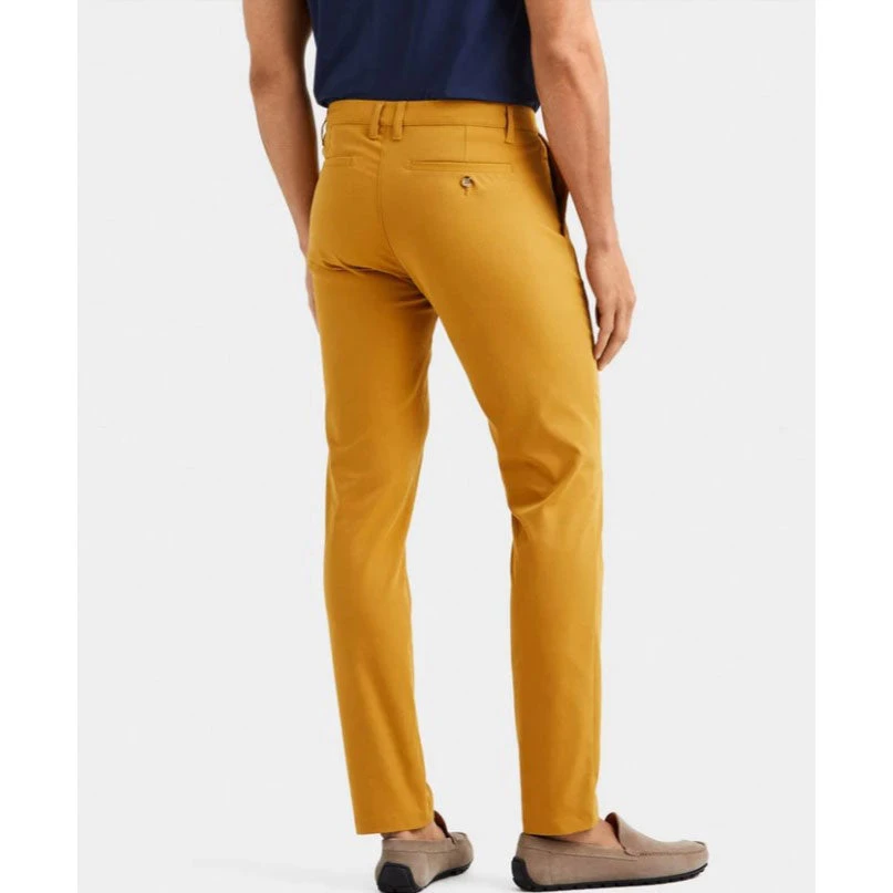 Rhone Apparel Men's Tech Twill Pant Slim - British Khaki 2 Rhone Apparel Men's Tech Twill Pant Slim - British Khaki