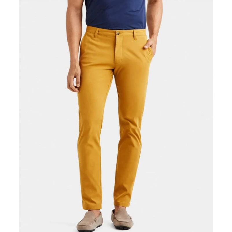 Rhone Apparel Men's Tech Twill Pant Slim - British Khaki 1 Rhone Apparel Men's Tech Twill Pant Slim - British Khaki