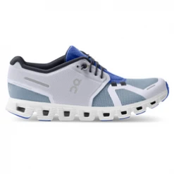 On Running Women's Cloud 5 Push Running Shoe- Lavender/Chambray- Regular (B)