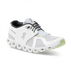 On Running Women's Cloud 5 Push Running Shoe - White/Frost - Regular (B) Shoes