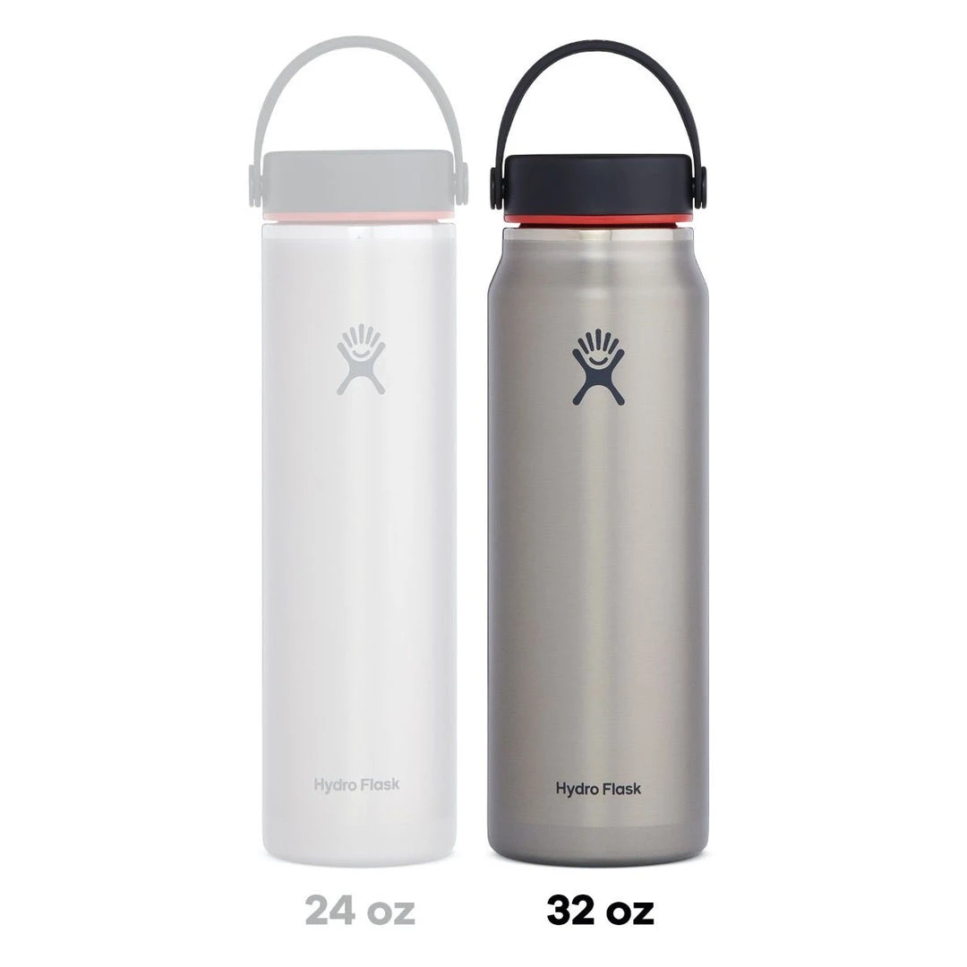 Hydro Flask 32 Oz Lightweight Wide Mouth Trail Series™ Waterbottle - Slate Hydration, Belts, And Waterbottles 3 Hydro Flask 32 Oz Lightweight Wide Mouth Trail Series™ Waterbottle - Slate Hydration, Belts, And Waterbottles