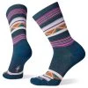 Smartwool Women's Everyday Zig Zag Valley Crew Socks - Twilight Blue