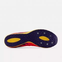 New Balance Unisex XC Seven V4 Spike- Electric Red/Victory Blue- Regular (D) Shoes 7 New Balance Unisex XC Seven V4 Spike- Electric Red/Victory Blue- Regular (D) Shoes