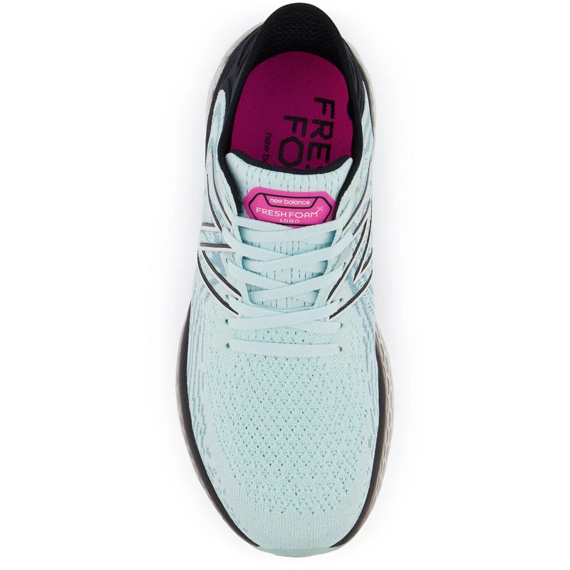 New Balance Shoes Women's Fresh Foam 1080 V11 Running Shoe - Pale Blue Chill/Black 3 New Balance Shoes Women's Fresh Foam 1080 V11 Running Shoe - Pale Blue Chill/Black