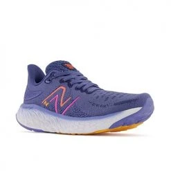 New Balance Women's Fresh Foam X 1080v12 Running Shoe - Night Sky/Vibrant Orange Shoes