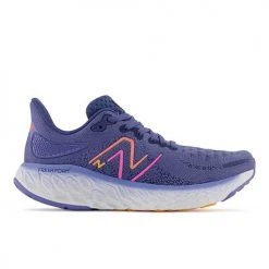 New Balance Women's Fresh Foam X 1080v12 Running Shoe - Night Sky/Vibrant Orange Shoes