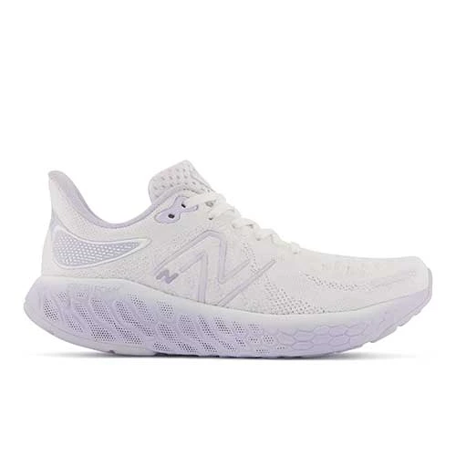 New Balance Shoes Women's Fresh Foam X 1080v12 Running Shoe- White/Libra 1 New Balance Shoes Women's Fresh Foam X 1080v12 Running Shoe- White/Libra